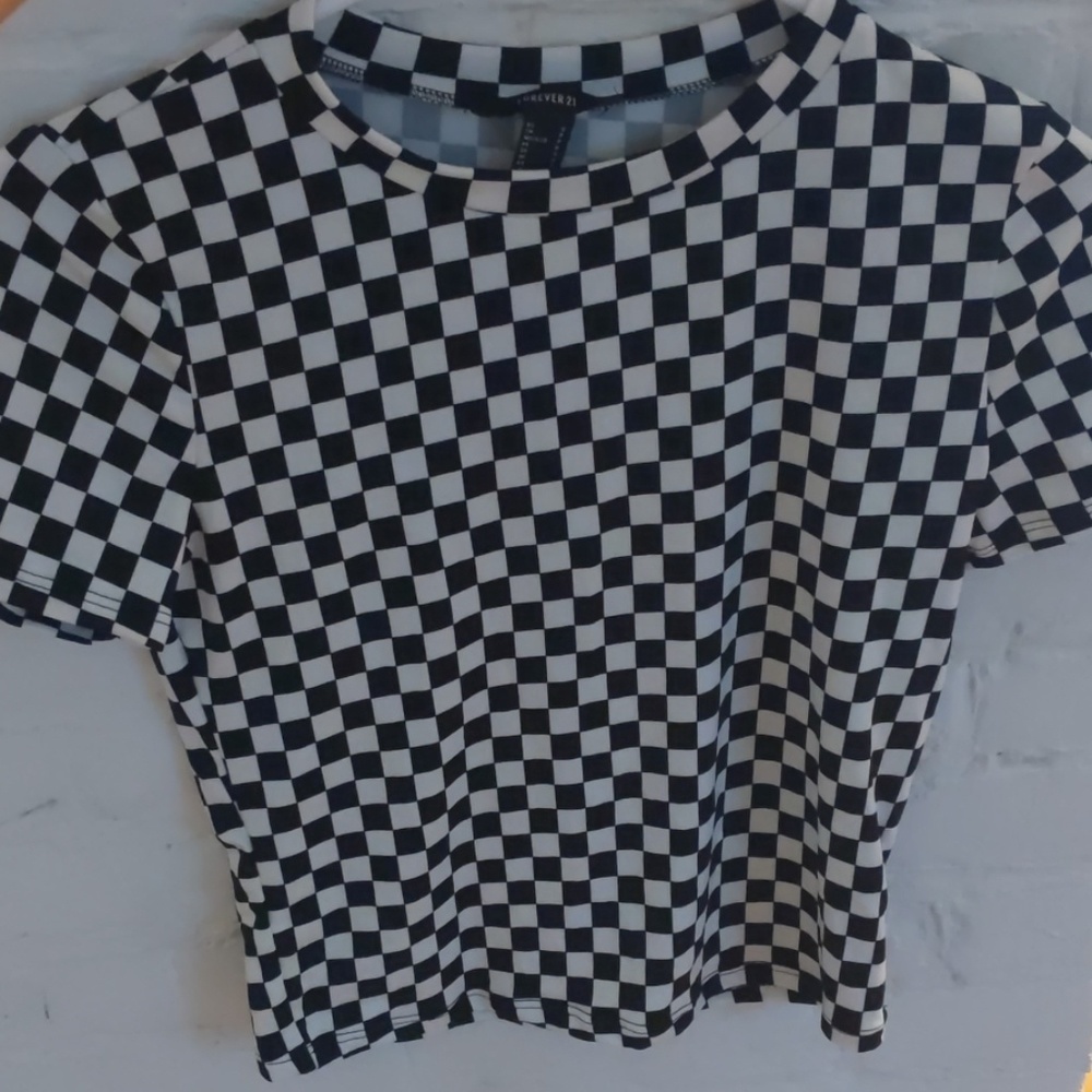 Checkered t shirt